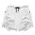 Shorts de corrida branco verão ginásio roupas esportivas dos homens jogging es - loja online
