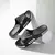 Moda masculina chinelos pvc sola macia relaxante slides casuais ao ar livre prai na internet