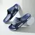 Moda masculina chinelos pvc sola macia relaxante slides casuais ao ar livre prai - loja online