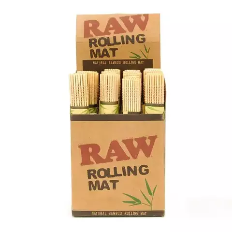RAW BAMBOO ROLLING MAT BOX/24 - comprar en línea