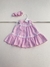 Vestido a cuadros con diadema - comprar en línea