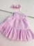Vestido a cuadros con diadema en internet