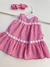 Vestido rosa con diadema - comprar en línea