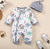 Mameluco con gorro 3/6 meses