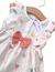 Vestido y sombrero de tela 6/9 meses - comprar en línea