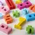 Blocos de Construção de Madeira Coloridos – Jogo de Empilhamento Montessori na internet