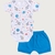 Conjunto Bebê Menino Body e Short Suedine Premium Algodão