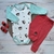 Conjunto Bebê Body Longo e Calça Suedine Premium Algodão - comprar online
