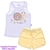Conjunto Infantil Menina Regata e Short Suedine Algodão Sou Uma Fofura - GIGI & DAN