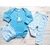 Kit Body Bebê com calça e touca quentinhos suedine - GIGI & DAN