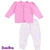 Conjunto de Bebê Casaco Liso e Calça Estampada Suedine Premium na internet