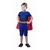 Fantasia Infantil Macacão Menino Tipo Super Homem C/ Capa