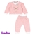 Conjunto Bebê Body Manga Longa Ursinha Calça Moletom Algodão - comprar online