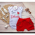 Conjunto Body e Short Bunda Rica Bebê Meninas Frases - GIGI & DAN