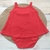 Vestido Body Bebê Regata Bordado Suedine Vermelho na internet