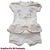 Roupa de Bebê Menina Macacão Curto Bordado Gatinha e Babado - loja online