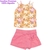 Conjunto Infantil Menina Regata Suedine e Short Saia Tecido algodão - comprar online