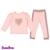 Conjunto Infantil Menina Blusa Manga Longa e Calça Moleton - comprar online