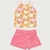 Conjunto Infantil Menina Regata Suedine e Short Saia Tecido algodão