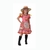 Vestido Infantil Festa Junina Menina Luxo Xadrez Vermelho na internet