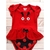 Fantasia Body Temático bebê Suedine Premium Bordado Joaninha - comprar online