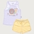 Conjunto Infantil Menina Regata e Short Suedine Algodão Sou Uma Fofura na internet