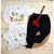 Conjunto de 3 peças Bebê com Estampa de Desenho Body e Calça 0 a 9 meses