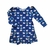 Vestido Infantil Manga Longa Estampa Raposa e colete Pelo - comprar online