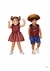 Vestido Festa Junina Bebê Menina Luxo Vermelho e Preto - comprar online