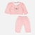 Conjunto Bebê Body Manga Longa Ursinha Calça Moletom Algodão