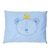 TRAVESSEIRO BEBÊ LISO COM BORDADO GRANDE PAPI TOYS 28cm x 38cm
