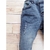 Roupa de bebê Calça Jeans Infantil Destroyed com elastano na internet