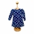 Vestido Infantil Manga Longa Estampa Raposa e colete Pelo