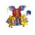 Vestido de Festa Junina Bebê e Infantil Menina Luxo Caipira Vermelho e Azul