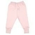 Culote Mijão Calça Bebê Pé Reversível Suedine Premium Rosa - comprar online