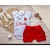 Conjunto Body e Short Bunda Rica Bebê Meninas Frases na internet