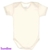 Body Bebê Manga Curta Marfim Liso Suedine Premium Algodão - comprar online