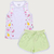 Conjunto Infantil Menina Regata e Short Suedine Algodão Frutinhas na internet