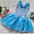 Fantasia Infantil Luxo Menina Princesa Disney Cinderela com Tiara - comprar online