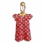 Vestido Infantil Manga Curta Suedine Premium Raposinhas - loja online