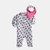 Roupa de Bebê Menina Macacão Longo Estampado Suedine Premium