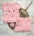 Conjunto Bebê Menina Suedine Premium Camiseta e Short - comprar online