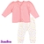 Conjunto de Bebê Casaco Liso e Calça Estampada Suedine Premium - GIGI & DAN