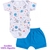 Conjunto Bebê Menino Body e Short Suedine Premium Algodão - comprar online