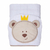 Toalha de Banho Bebê Papi Soft Premium com Capuz Bordado Infantil 80 x 80cm - GIGI & DAN