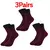 3 pares meias de inverno quentes grossas meias curtas macio veludo lã caxemira na internet
