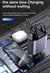 Adaptador de carregador 4 em 1, isqueiro de carro, carregador de telefone, 120w, na internet