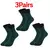 3 pares meias de inverno quentes grossas meias curtas macio veludo lã caxemira - loja online