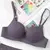 Sutiã de seda gelo para mulheres sexy sem costura bralettle reunir push up ling
