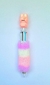 Caneta Multicolor com Pelúcia e Topo de Coelhinho